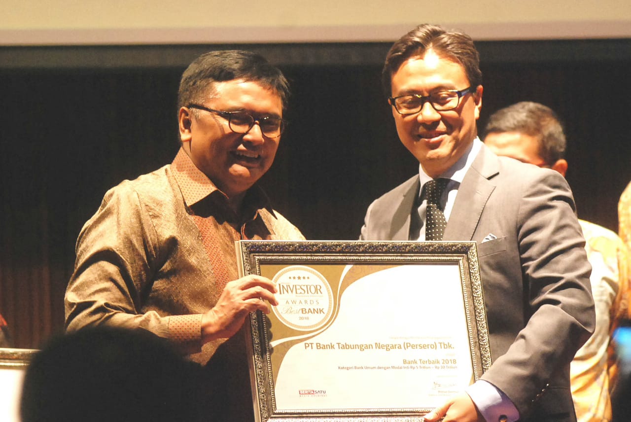 Bank BTN Raih Predikat Bank Terbaik 2018