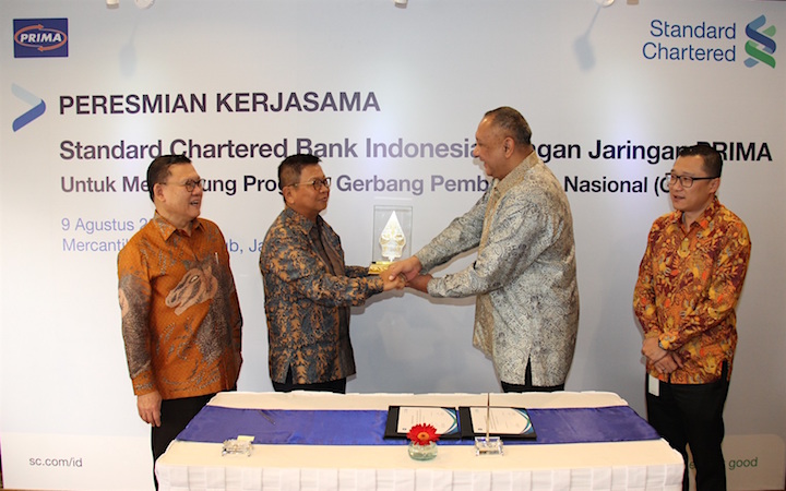 Standard Chartered dan Jaringan PRIMA Saling Manfaatkan Akses