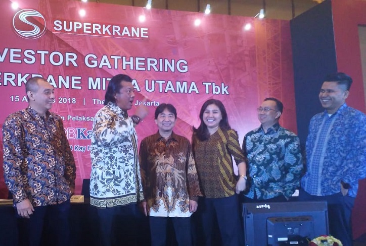 Listing 28 September 2018, PT Superkrane Mitra Utama Tawarkan Harga IPO Kisaran Rp900-1.260 per saham