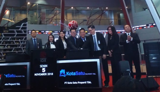 Minta Restu Pemegang Saham, Kota Satu Properti (SATU) Akan Private Placement 10 Persen