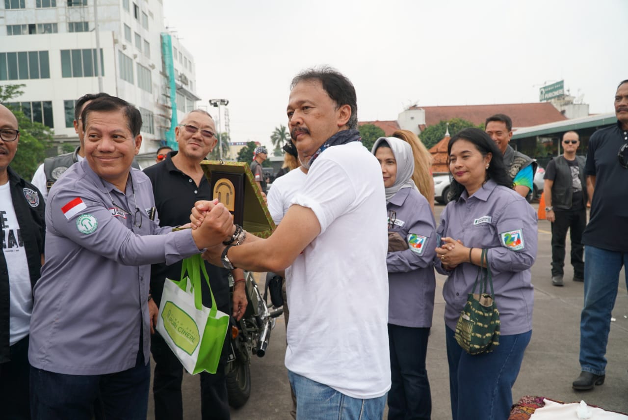 Lima Komunitas Penggemar Motor Besar Dirikan Yayasan Bikers Peduli
