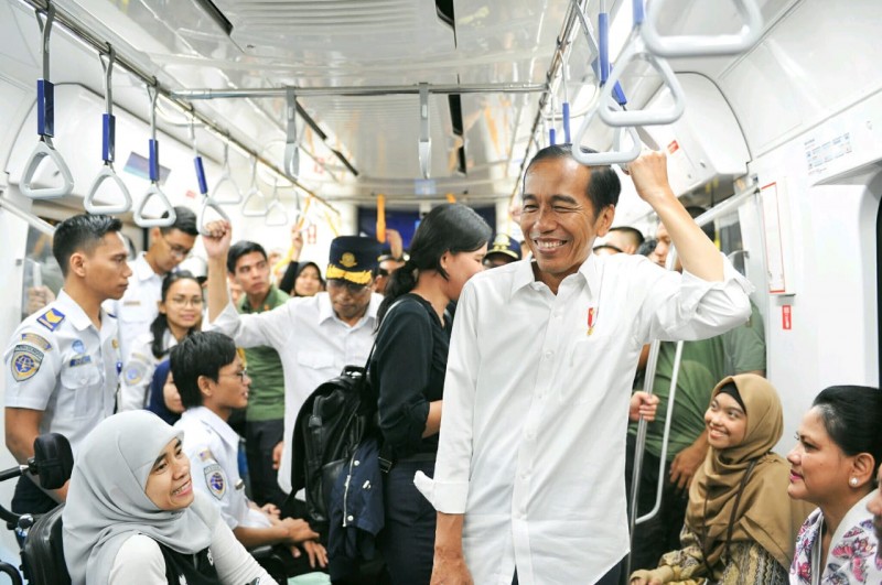 Event CFD jadi Momentum Presiden Resmikan Beroperasinya MRT Jakarta