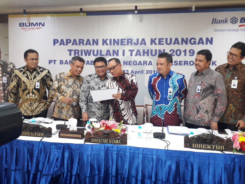 Kredit Naik 19,57 Persen, Kuartal I/2019 Bank BTN (BBTN) Bukukan Laba Bersih Rp723 Miliar
