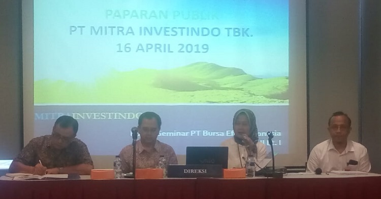 PT Mitra Investindo (MITI) Siapkan Dana Capex 2019 USD3 Juta