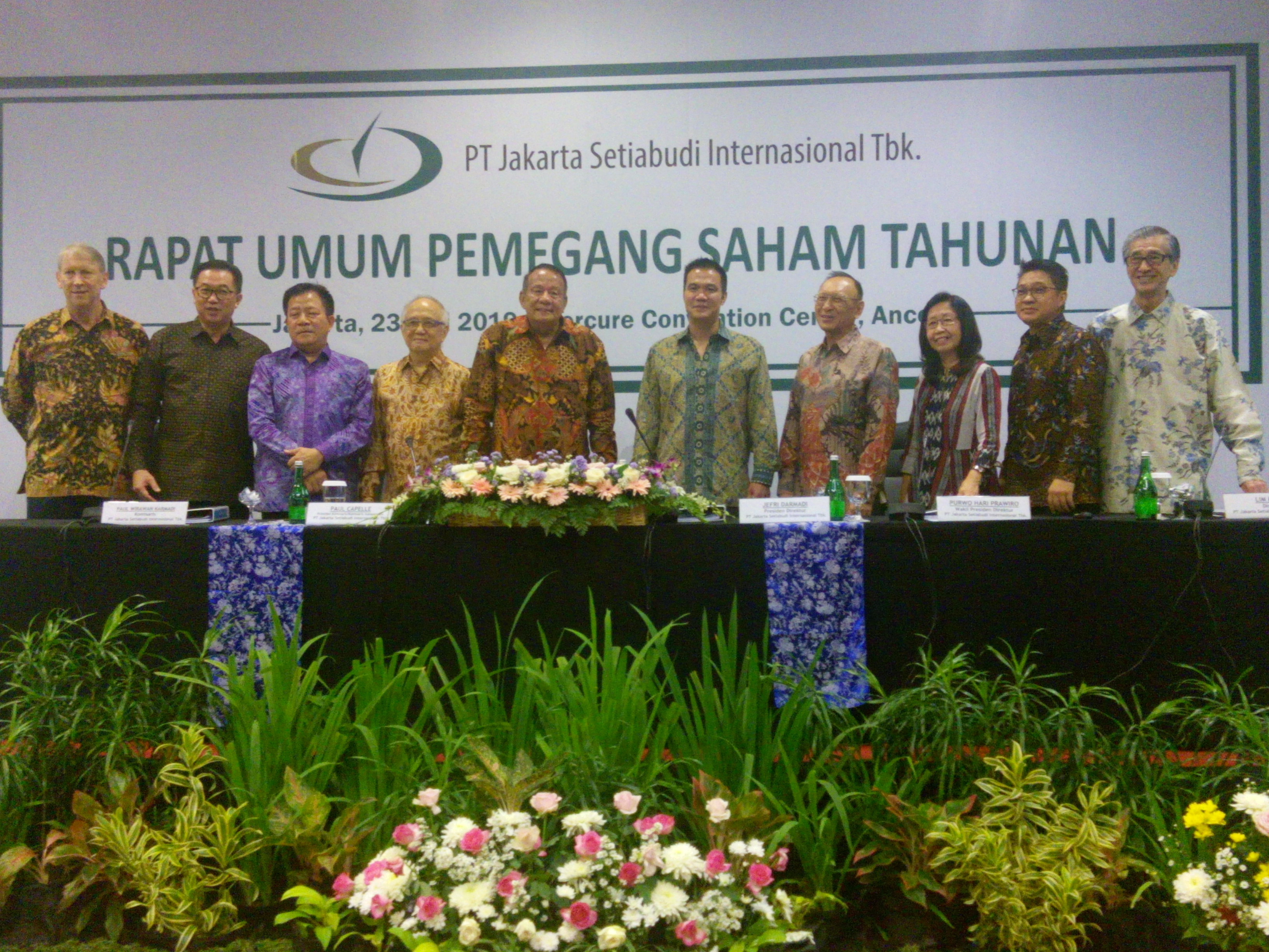 PT Jakarta Setiabudi Internasional Tbk., Bukukan Laba Bersih Rp300 Miliar