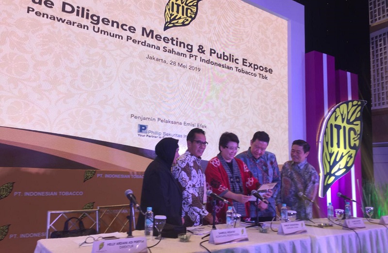 Lepas 29,13 Persen, PT Indonesian Tobacco Tawarkan Harga IPO Rp180 - 230 per Saham