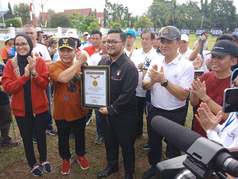 Kalimantan Tengah Pecahkan Rekor MURI Bakar Jagung 62 Ribu Tongkol