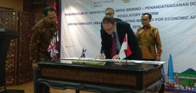 Perkuat Reformasi Regulasi Bidang Ekonomi, Indonesia Gandeng Inggris Raya Perkuat Reformasi Regulasi Bidang Ekonomi