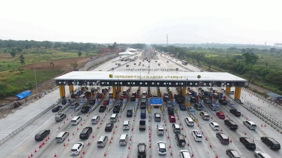 PT Jasa Marga (JSMR) Catat 720 Ribu Kandaraan Pulang Ke Jakarta