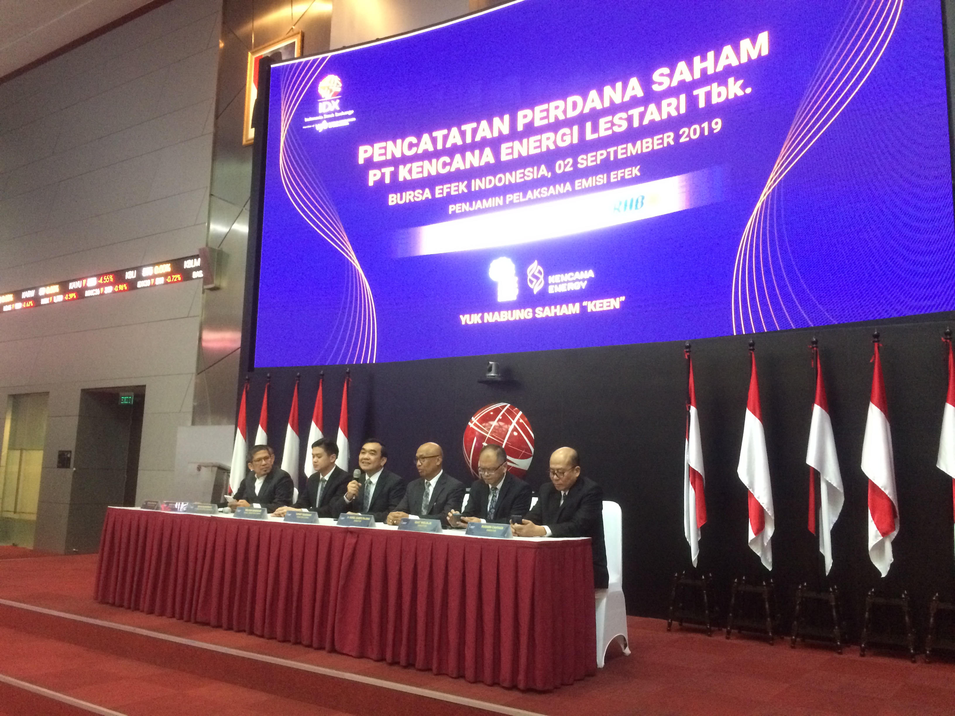 Perdana Melantai Di Bursa, Saham KEEN Langsung Melejit 48,99 Persen