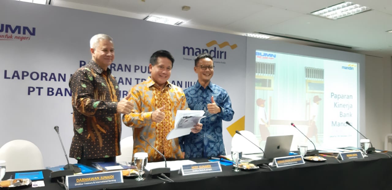 Bank Mandiri Tbk (BMRI) Salurkan Kredit Rp806,8 Triliun Pada Kuartal III Tahun Ini
