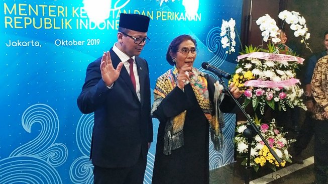 Para Pelaku Illegal Fishing Berhati-hatilah, Menteri Edhy Prabowo Tetap Lanjutkan Aksi Tenggelamkan