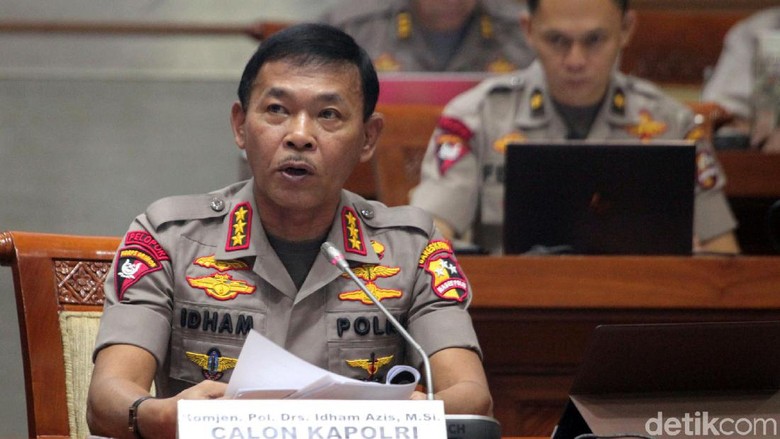 Tanpa Perdebatan Panjang Komisi III DPR Tetapkan Komjen Idham Azis Sebagai Kapolri