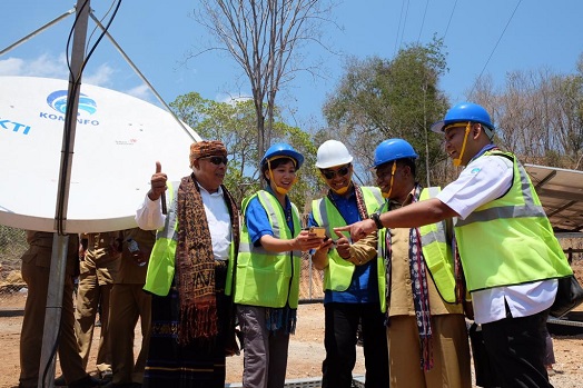 XL Axiata (EXCL) Resmikan Jaringan USO di Pelosok NTT
