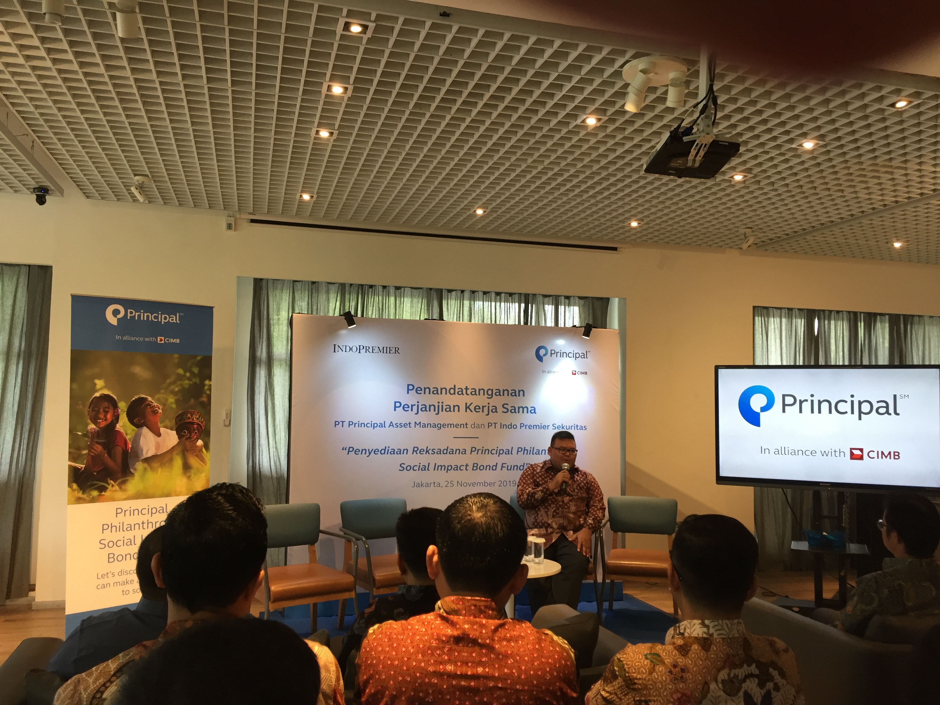 Keperdulian Taraf Hidup Anak, Principal Asset Management Gandeng PT Indo Premier Sekuritas
