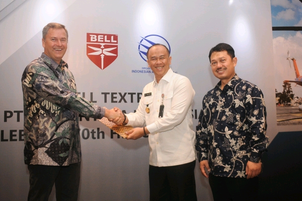 BELL dan PT Dirgantara Indonesia (Persero) Rayakan Pengiriman Pesawat ke-70
