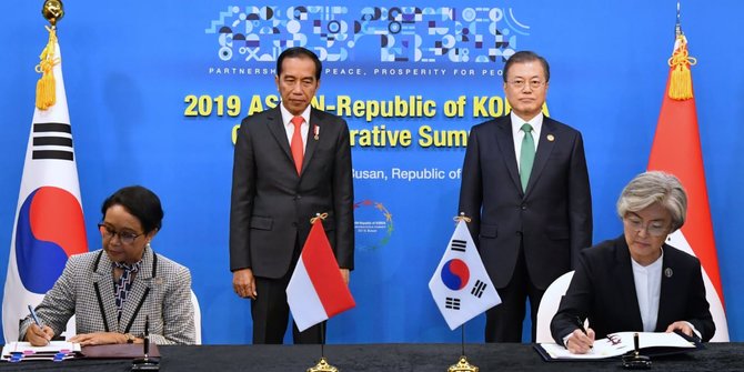 Bertemu Presiden Jokowi, Presiden Korsel Moon Jae-In Tawarkan Kerja Sama Teknik Pemindahan Ibu Kota