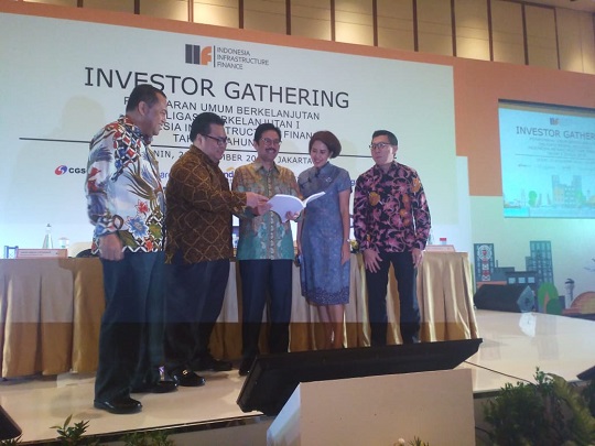 PT Indonesia Infrastructure Finance (IIF) Tawarkn Obligasi Rp3 Triliun, Kupon Bunga 6,35 - 8,2 Persen