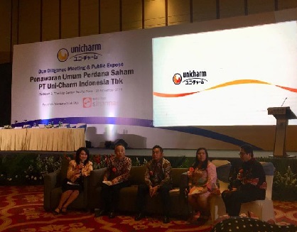 Penawaran Umum 12-13 Desember, PT Uni-Charm Indonesia Tetapkan Harga Perdana Rp1.500 Per Saham