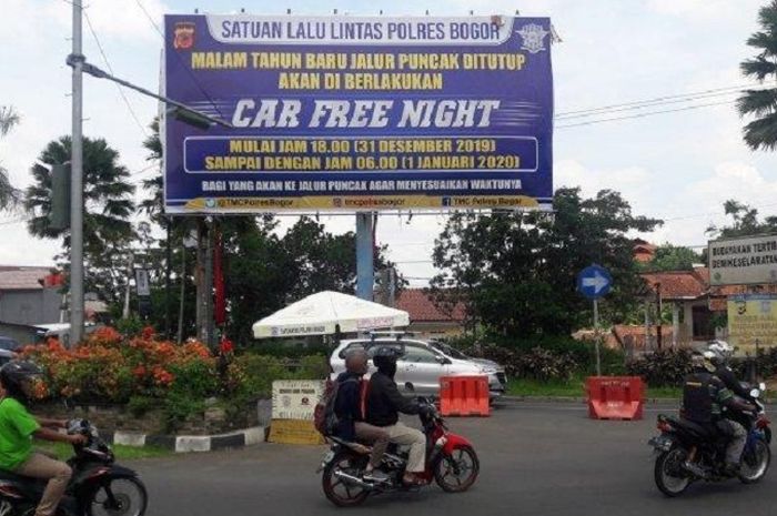 Cegah Kemacetan Panjang di Kawasan Puncak Akan Diberlakukan Car Free Night