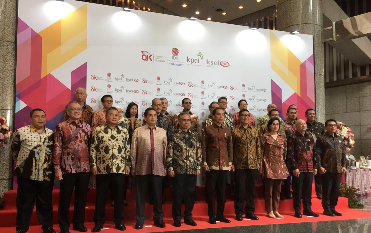Jokowi Minta BEI dan OJK Tindak tegas Pelaku Goreng-Menggoreng Saham