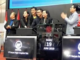 Pengendali Surya Fajar Capital (SFAN) Borong 1,17 Persen Saham SFAN Harga Rp1.280 Per Saham