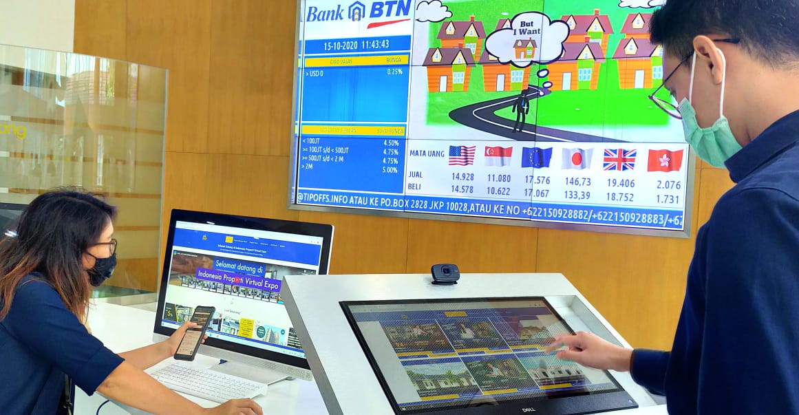 IPEX Virtual Bank Tabungan Negara (BBTN) Capai 2 Juta Pengunjung