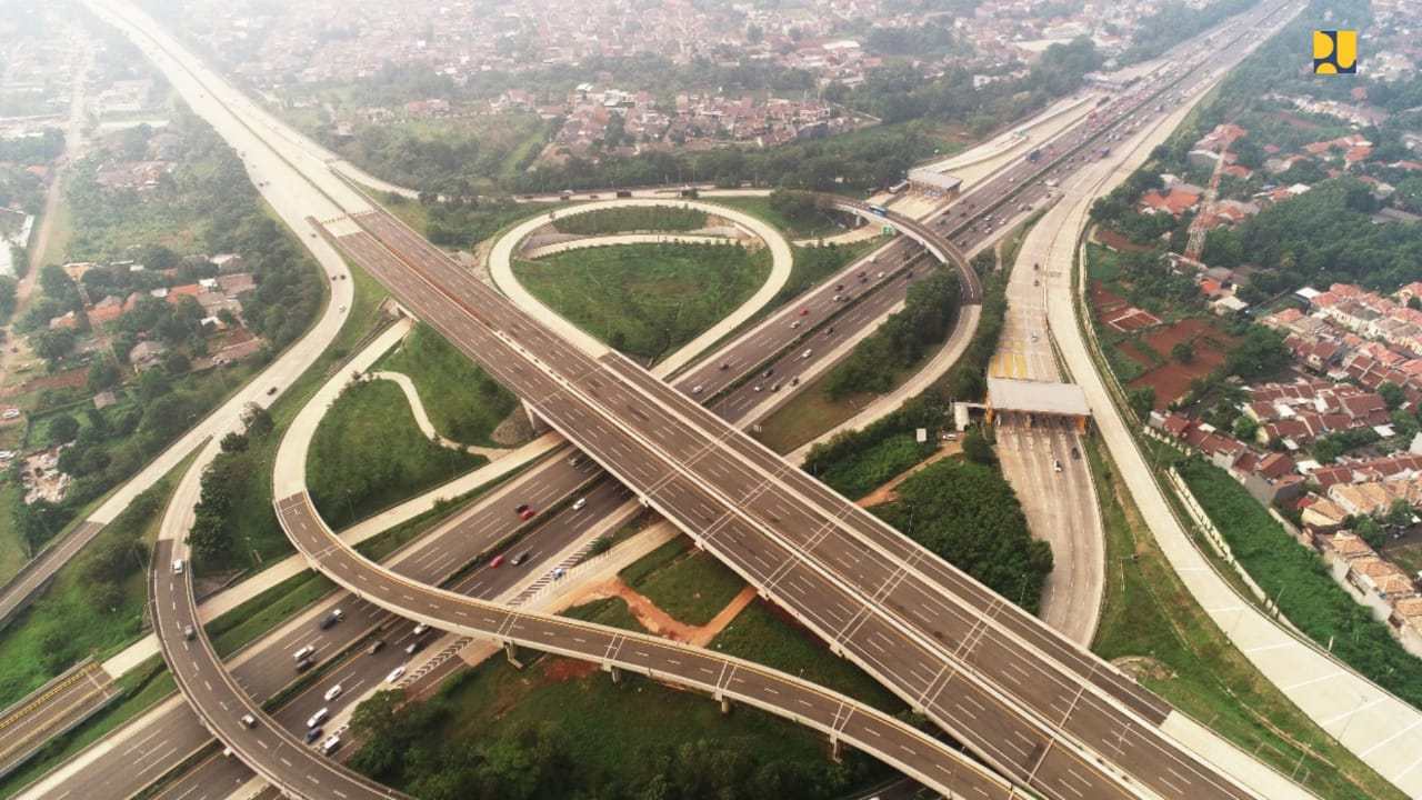 Tepat di Hari Pahlawan Tol Cimanggis-Cibitung Seksi 1 Dioperasikan Tanpa Tarif