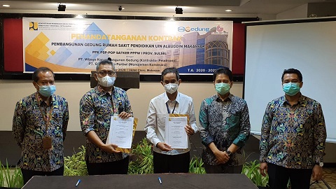 Wijaya Karya Bangunan Gedung (WEGE) Raih Proyek RS Pendidikan UIN Alaudin Rp132 Miliar