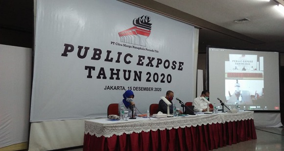Citra Marga Nusaphala Persada (CMNP) Targetkan Pendapatan Rp3,24 Triliun Tahun Depan