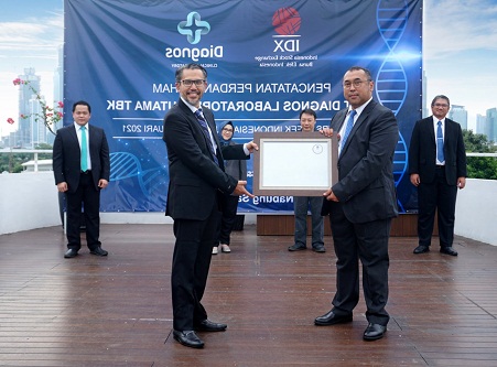 Listing Perdana, Saham Diagnos Laboratorium Utama (DGNS) Langsung Mentok Autorejection Atas