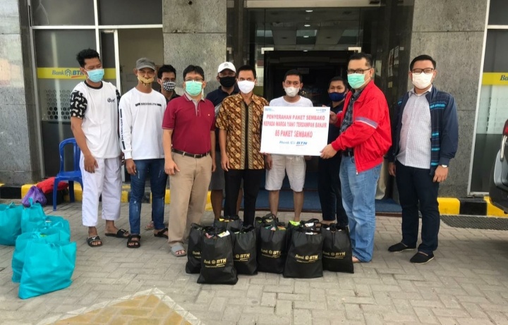 Bank Tabungan Negara (BBTN) Beri Bantuan Kemanusiaan untuk Korban Bencana Sulbar dan Kalsel