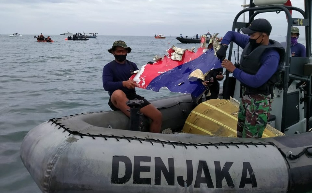 Pesawat Sriwijaya Air SJ 182 Ditemukan dalam Kondisi Hancur