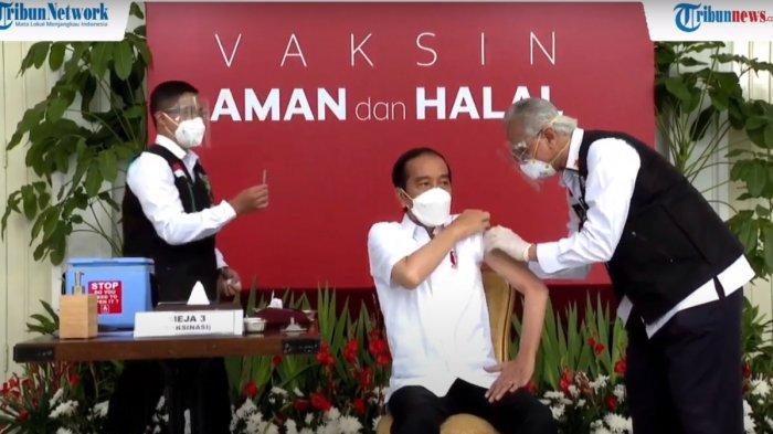 Rabu Pagi Ini Presiden Disuntik Dosis Kedua Vaksin Covid-19