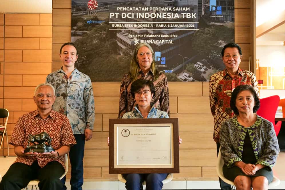 Suspensi Dibuka, Saham DCI Indonesia (DCII) Melonjak Mentok ARA