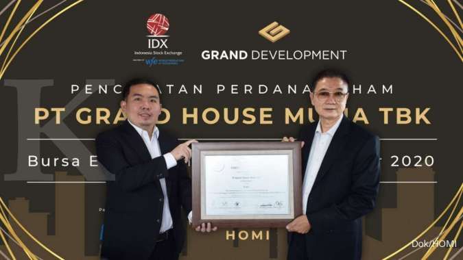 Bergerak Tak Lazim, BEI Sorot Saham Grand House Mulia (HOMI)