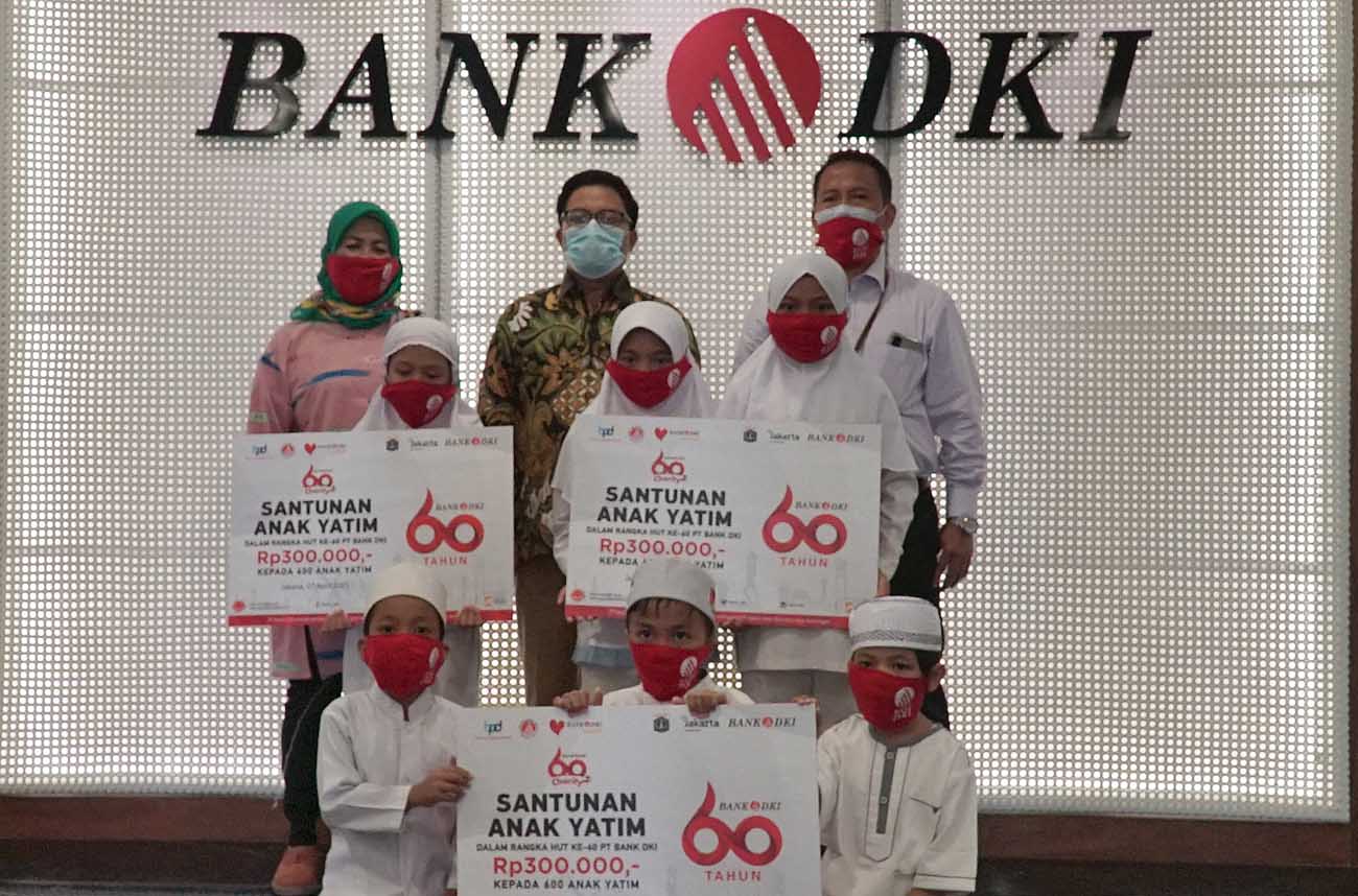 Bank DKI Beri Bantuan Modal Usaha Dan Santunan