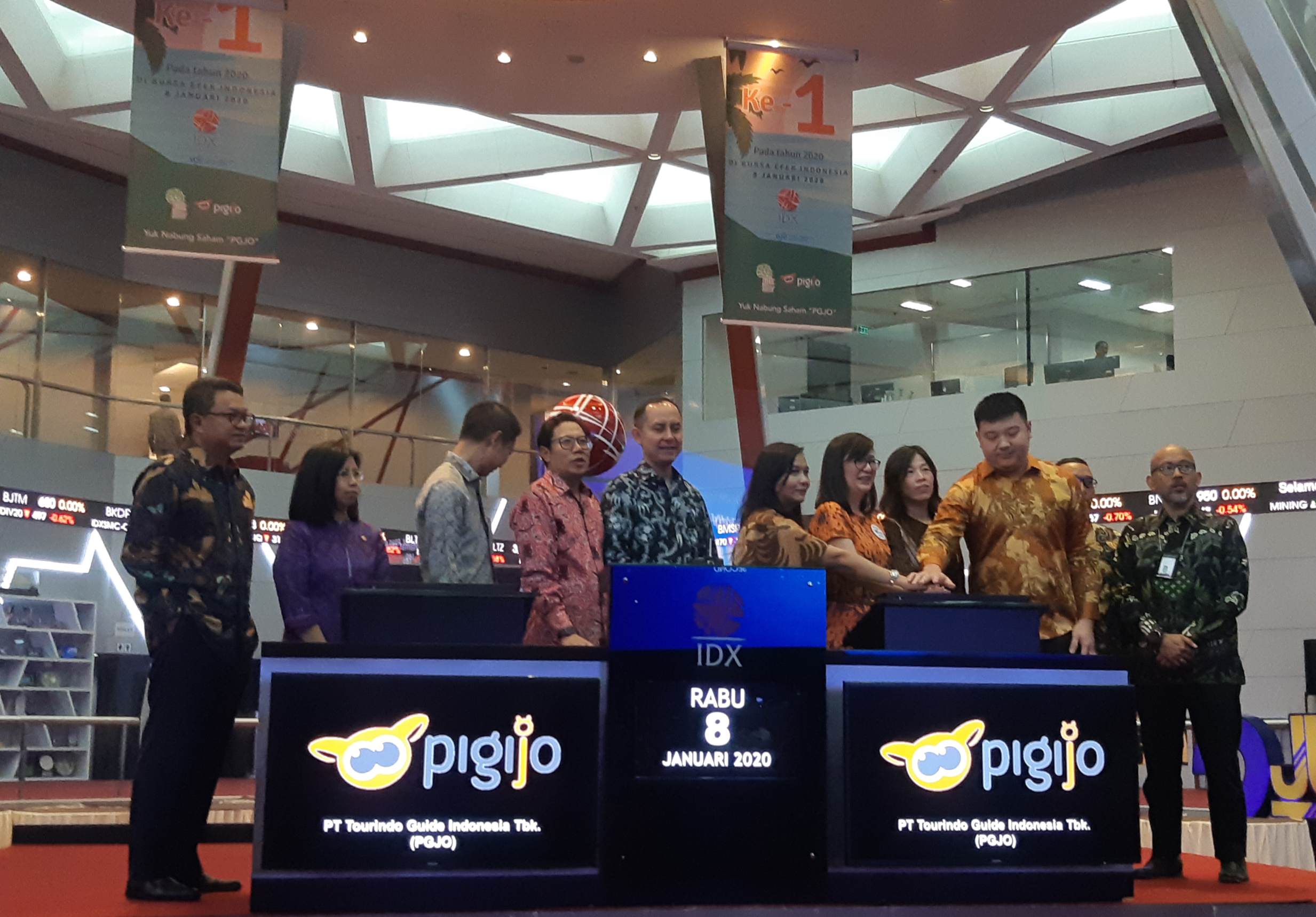 CEO Tourindo Guide Borong Saham PGJO Ratusan Juta, Ada Aksi Korporasi?