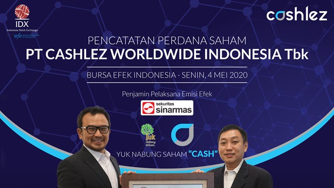 Jual Saham Cashlez (CASH) Miliaran Rupiah, Kepemilikan Sumitomo Tersisa 6,60 Persen