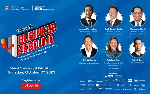 Gelar Indonesia Knowledge Forum (IKF), Bank BCA (BBCA) Hadirkan CEO GoTO