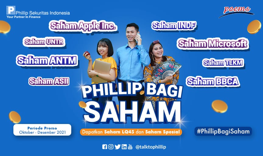 Buka Akun di Phillip Sekuritas Dapat Saham Apple dan BBCA?