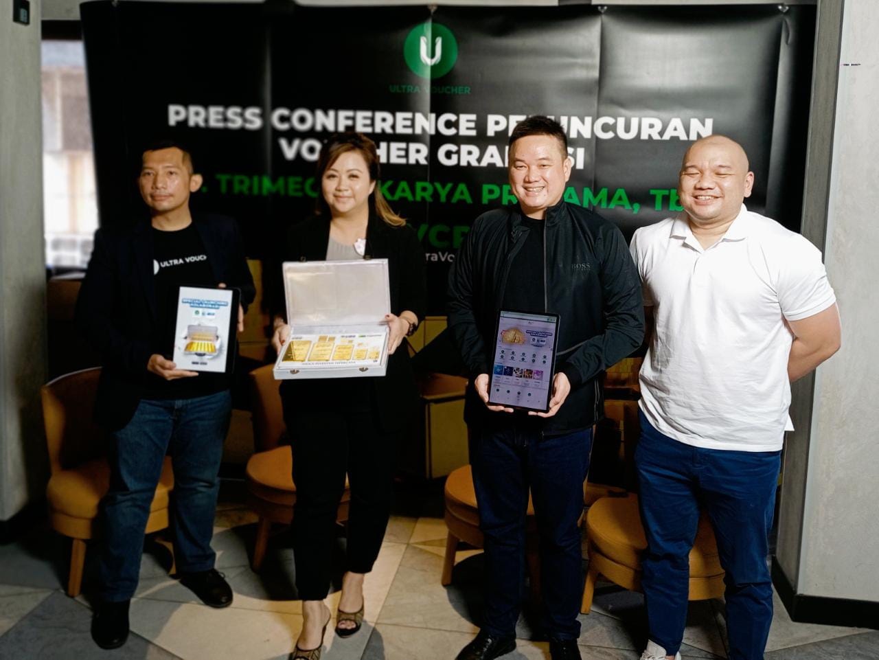 Gandeng UBS, Ultra Voucher (UVCR) Hadirkan Produk Voucher Gramasi Emas