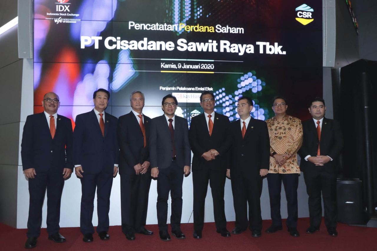 Laba Cisadane Sawit Raya (CSRA) Melonjak 179 Persen Jadi Rp178 M, Ini Pemicunya