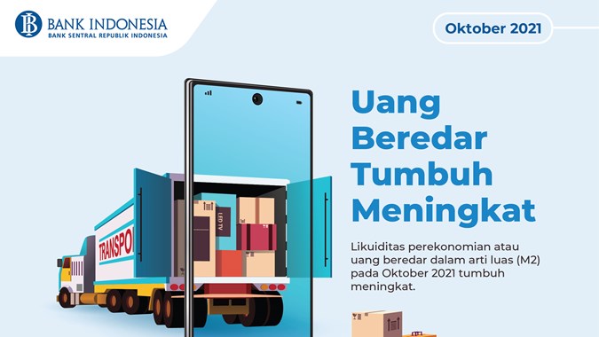 Tumbuh 10,4 Persen, BI Sebut Uang Beredar per Oktober 2021 Capai Rp7.490 Triliun