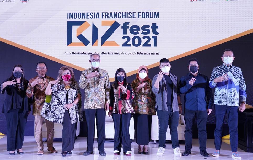 Pelaku Usaha Waralaba Kantongi Transaksi Rp35,9 Miliar dari IFF-Bizfest 2021