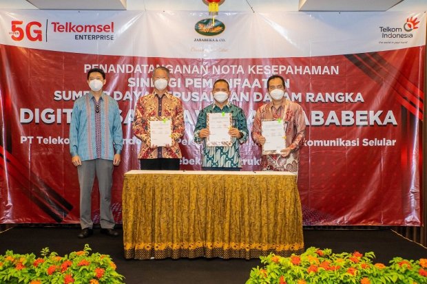 Kembangkan Digitalisasi di Kawasan Industri, Telkom (TLKM) Resmi Gandeng Jababeka (KIJA)