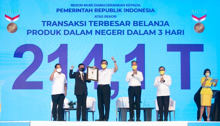 Business Matching Catat Rekor Komitmen Belanja Produk DN Senilai Rp214 Triliun