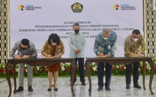 Bank Mandiri Pimpin Sindikasi Biayai Smelter Nikel Bersama BJBR dan Bank Sulselbar