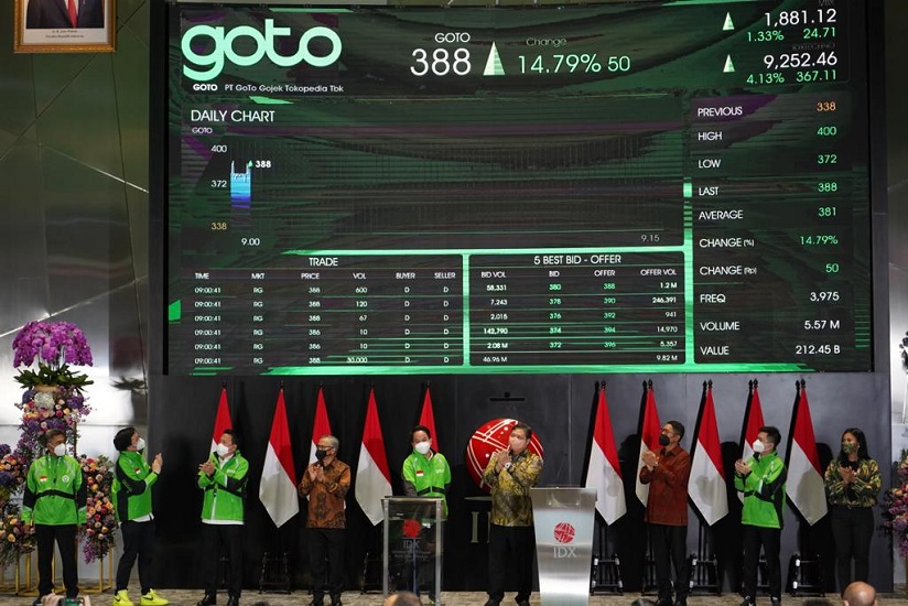 Masuk Kelompok IDX30, Saham GoTo Dinilai Dapat Status Investment Grade