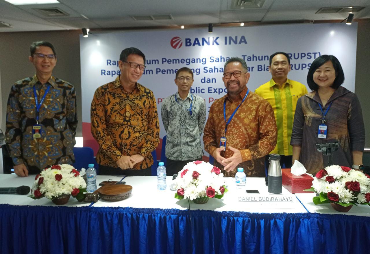 Penyaluran Kredit Capai Rp5,4 T di Q1-2022, Bank Ina (BINA) Raih Restu Right Issue